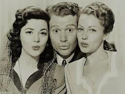 Red Skelton, Ann Rutherford and Diana Lewis in a publicity still from Whistling in Dixie (1942)