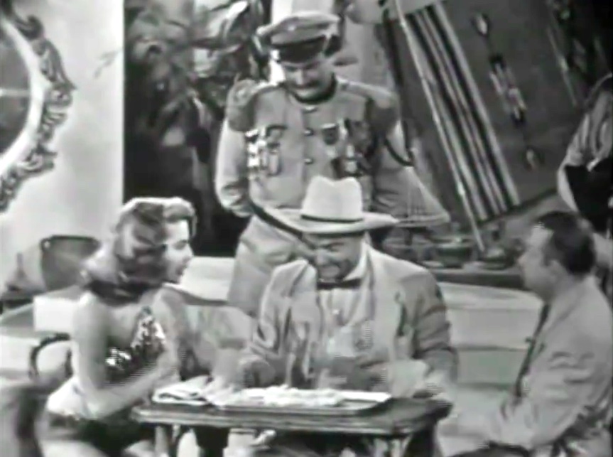 Banquet for the new US ambassador, with La Presidente Abby Lane, Prime Minister Xavier Cugat