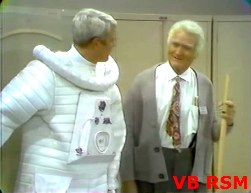 Commander Morgan (Peter Graves) and Pops