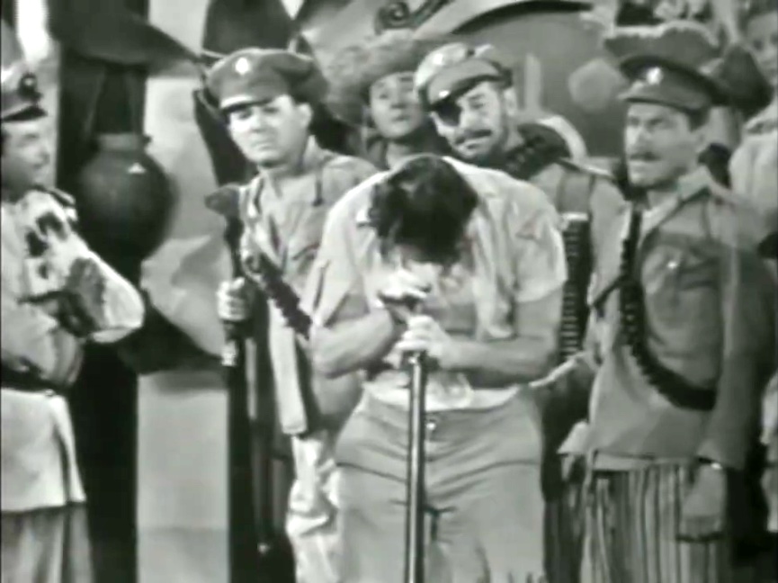Examiningmthe firing squad rifle - the wrong way!