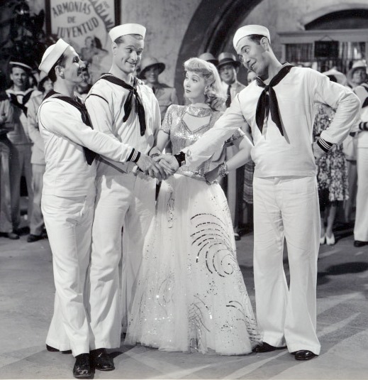 Ben Blue, Red Skelton, Ann Sothern, Rags Ragland in Panama Hattie