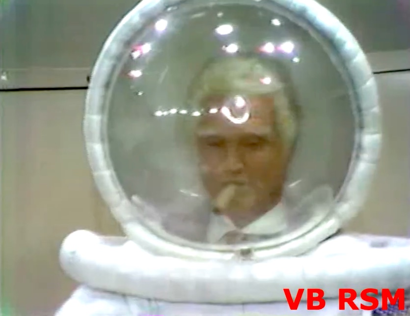 Pops in the astronaut suit