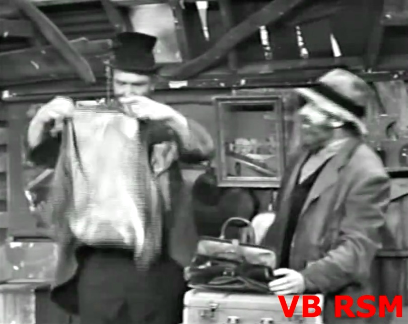 Hidden in a cascade of locked suitcases - the secret ingredient to Freddie's mulligan stew is … his old vest!