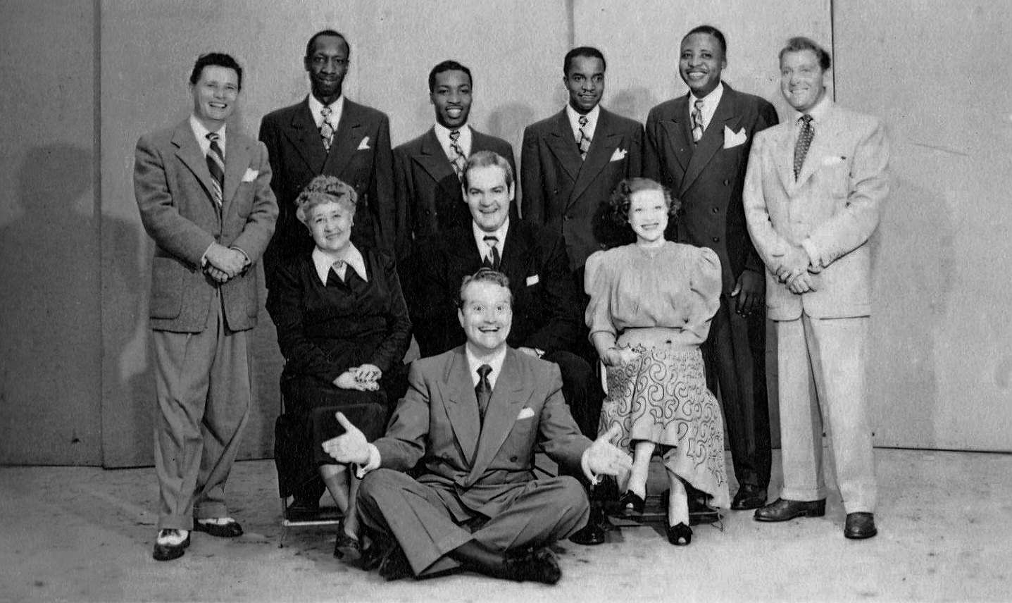 Red Skelton with the cast of Avalon Time