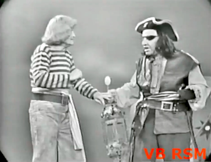 Walk the plank! Hold my hand?