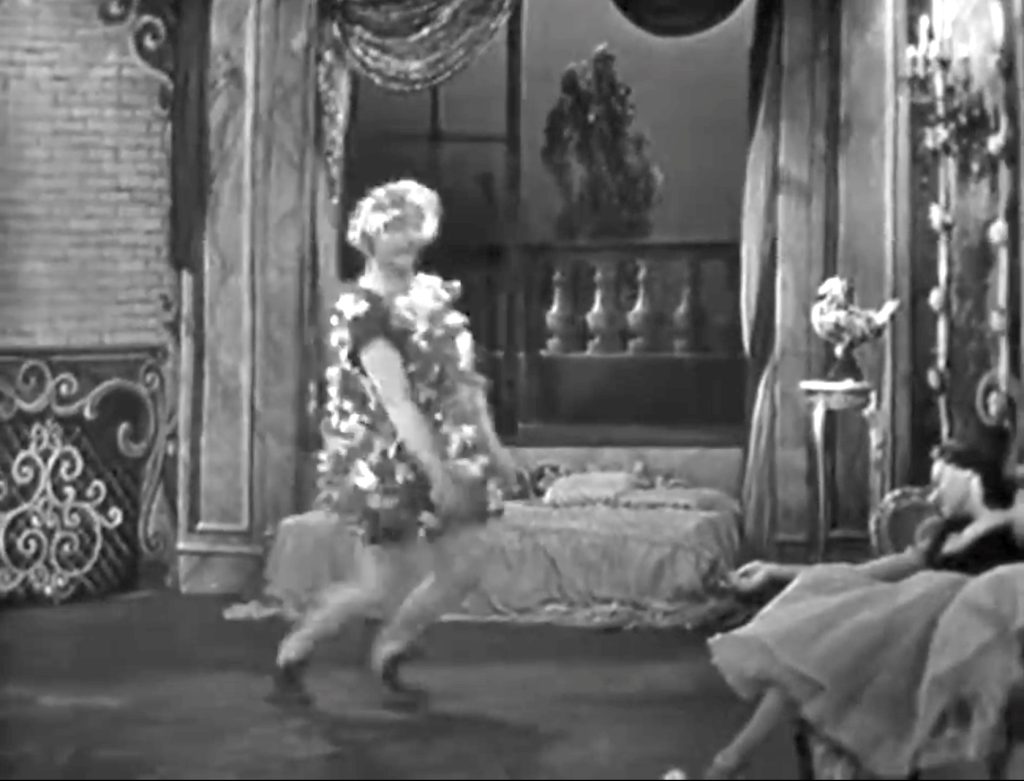 Red Skelton arrives as the ghost of the lover