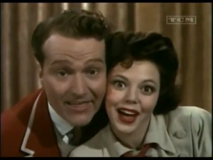 Red Skelton in a musical number ("You take the high road") in Bathing Beauty