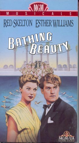 Movie review of Bathing Beauty (1944) starring Red Skelton, Esther Williams, Basil Rathbone
