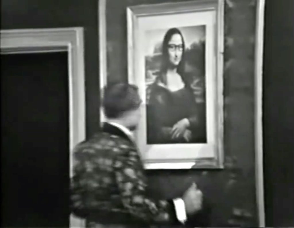 Behind the Mona Lisa