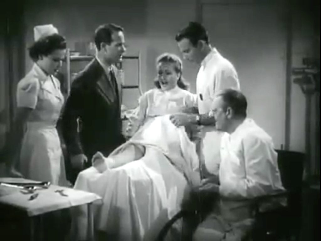 "I can't move my legs!" a critical moment in "The People vs. Dr. Kildare"