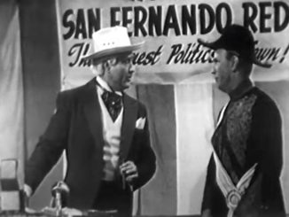 San Fernando Red learns, Don't say mud! (slap) in "Clean Politics"