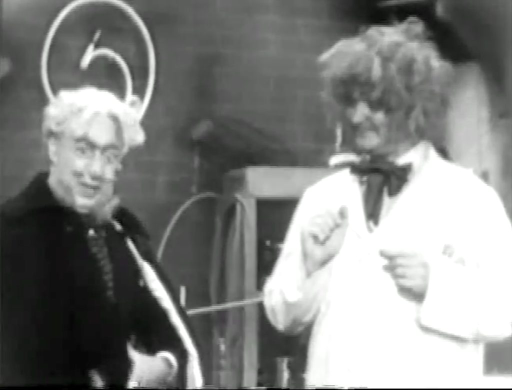 Benny Rubin as Dracula, Red Skelton as Dr. Prankenstein