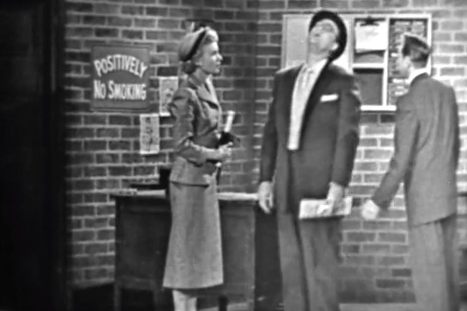 George Appleby promptly fainting wwhen meeting David Rose