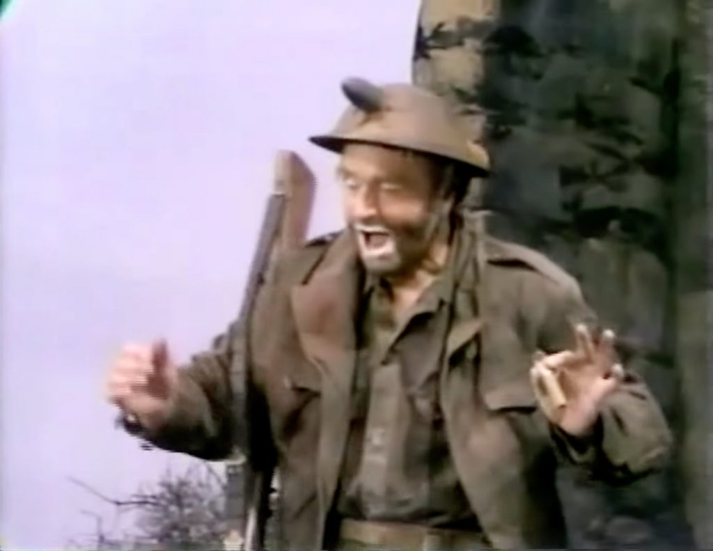 Freddie the Freeloader in the Army during World War II in "How You Gonna Keep 'Em Down in the Dump?"