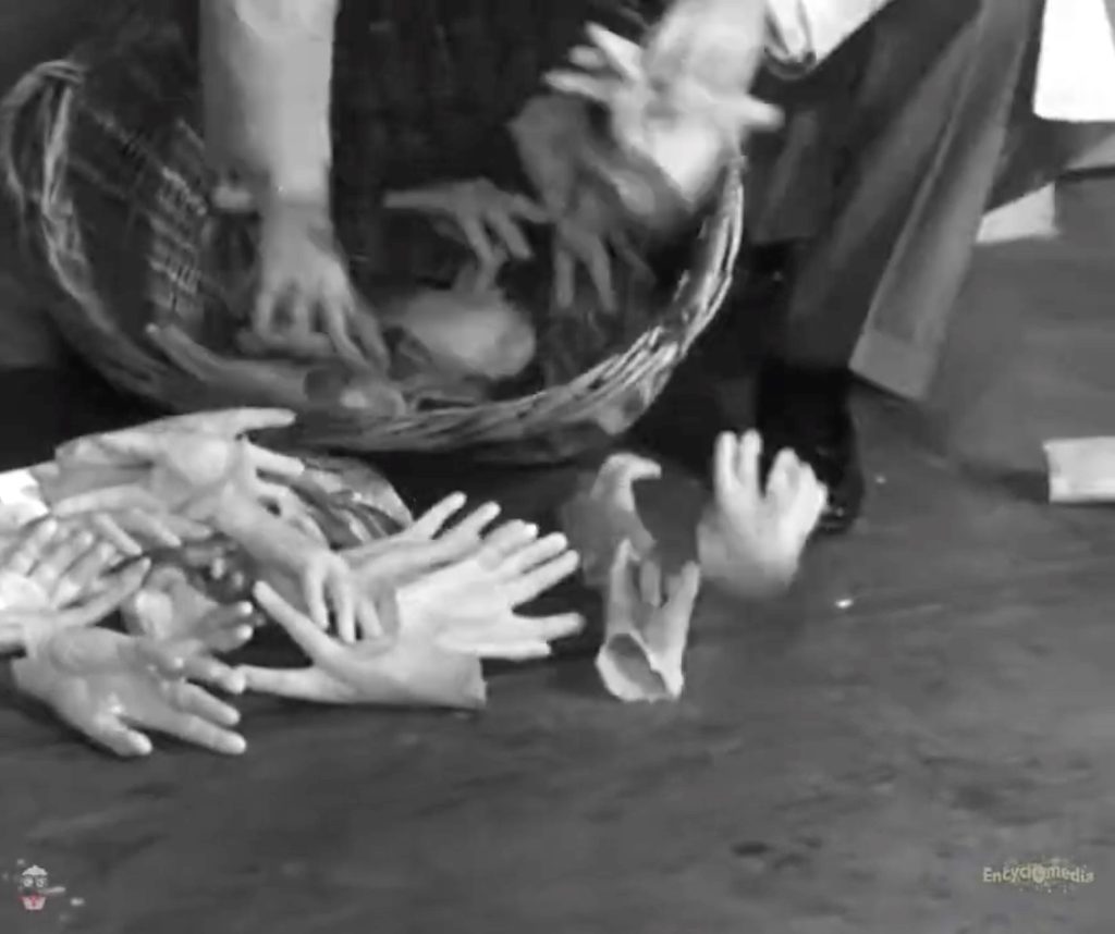 French hand laundry - a visual pun for the Tide commercial