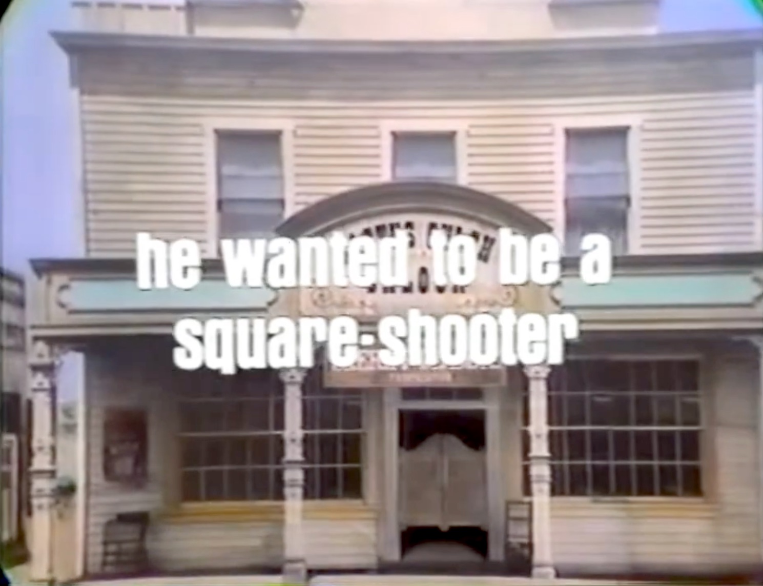 He Wanted to be a Square-Shooter, But He Found That His Barrel Was Round