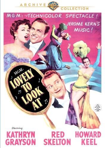 movie review of Lovely to Look At (1952) starring Howard Keel, Kathryn Grayson, Red Skelton, Ann Miller