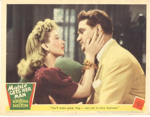 Maisie Gets Her Man (1942) starring Ann Sothern, Red Skelton
