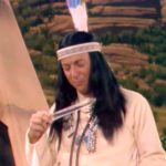 Bobby Darin as medicine man Running Fever, taking the temperature of four of his tribe members - at once! in "The Fastest Crumb in the West"