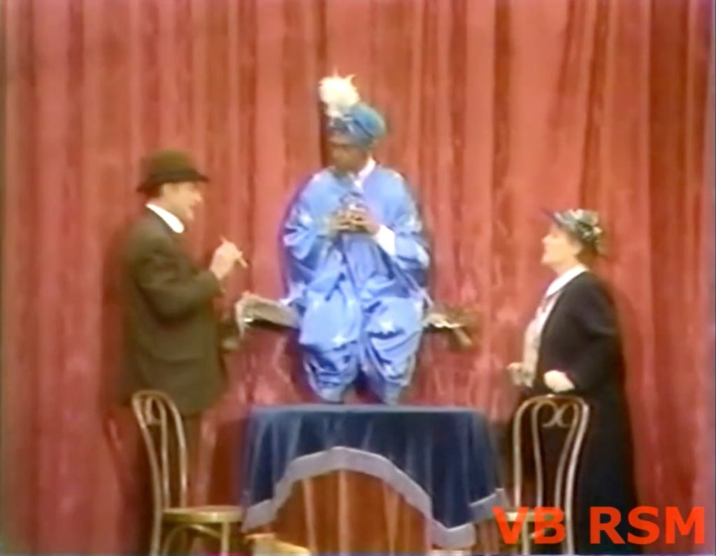 Red Skelton and Ida Mae McKenzie meet the Swami (Tim Herbert)