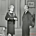 Mrs. Cavendish (Janis Paige) and butler (Gilchrist Stuart) in "Ten Baby Fingers and Twelve Baby Toes"