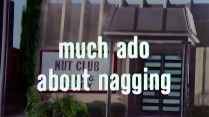Much Ado About Nagging, The Red Skelton Hour with Godfrey Cambridge, season 16, originally aired October 4, 1966