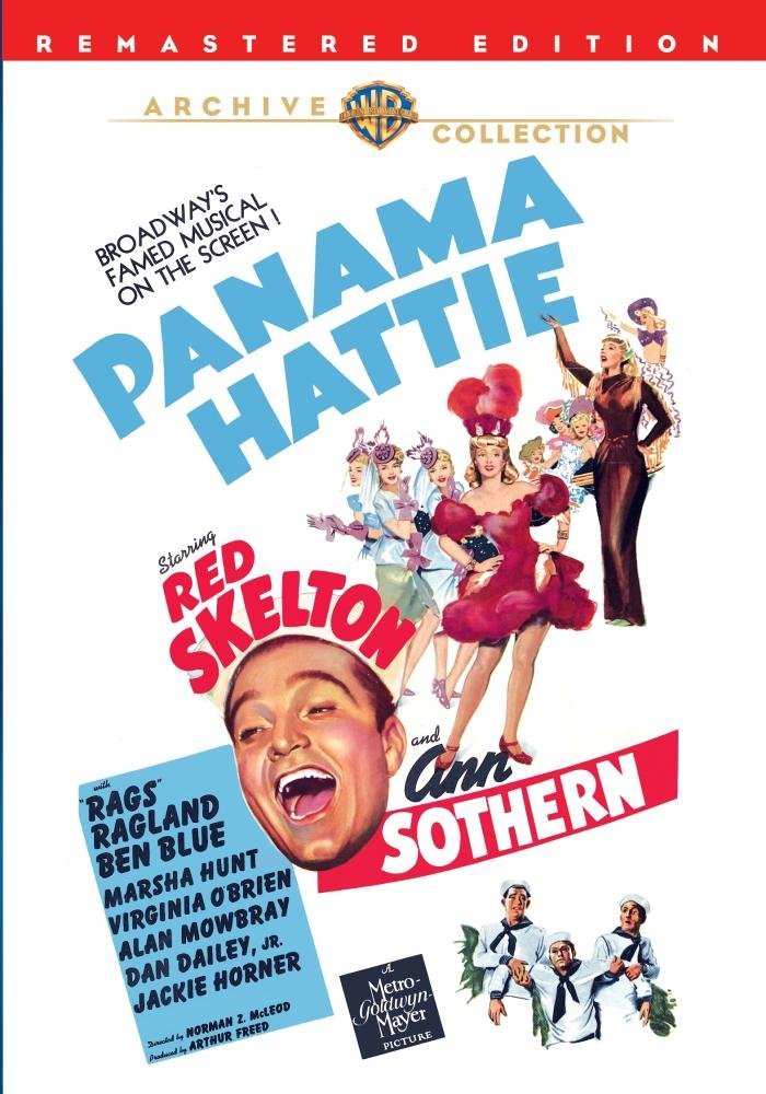 Panama Hattie (1942) starring Red Skelton, Ann Sothern, Rags Ragland, Virginia O'Brien