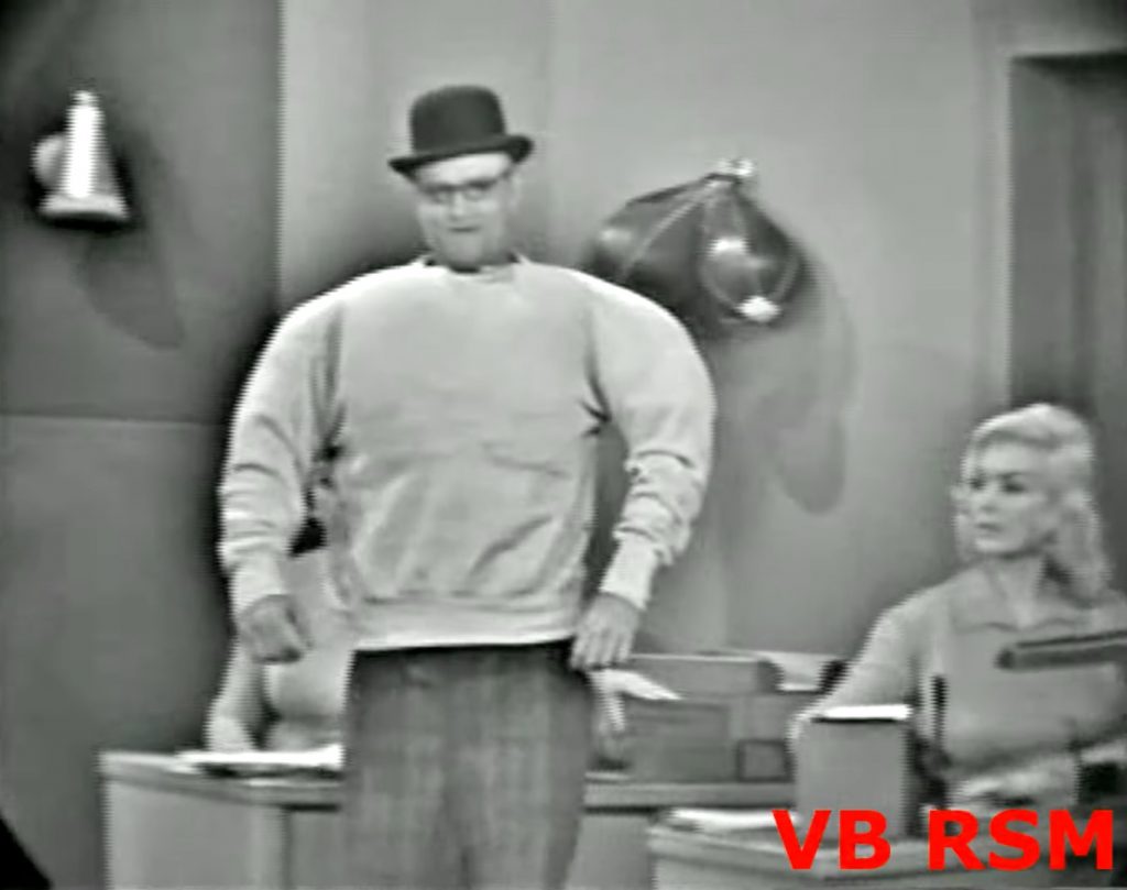 George Appleby's artificial muscles in "Jerk and the Beanstalk"