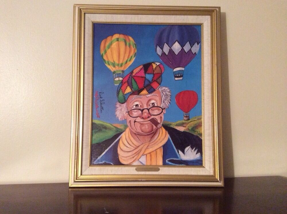 Red Skelton's painting of Pops, his old man character