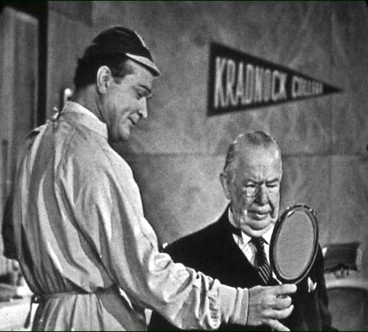 Red Goes to Barber College, The Red Skelton Show season 4, with Charles Coburn, originally aired February 8, 1955