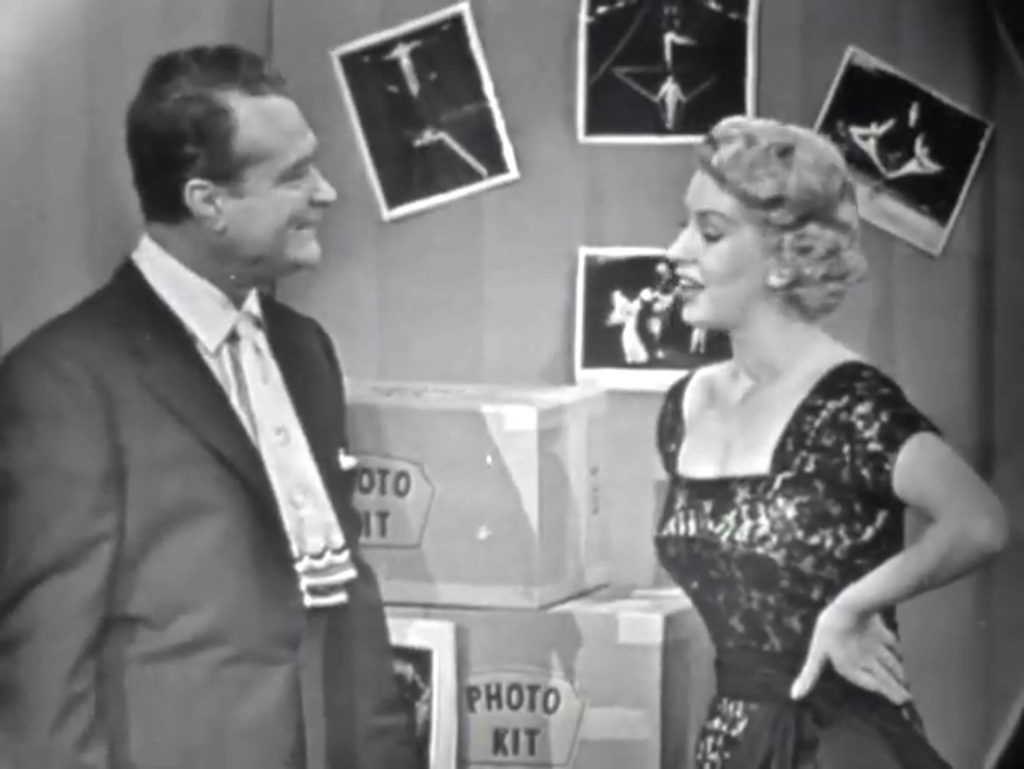 Red Skelton and Karolee Kelly at the Do It Yourself Show - photography