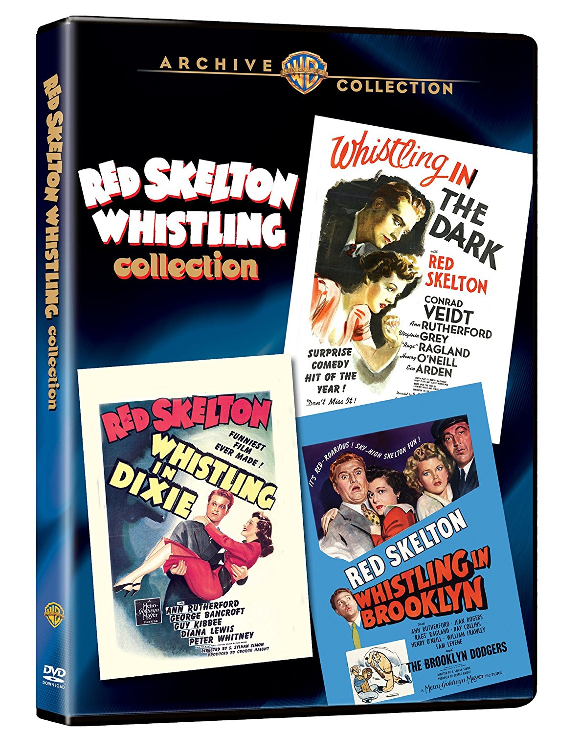 Red Skelton Whistling Collection (Whistling in the Dark, Whistling in Dixie, Whistling in Brooklyn)