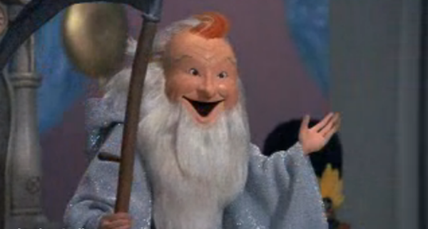 Red Skelton as Father Time in Rudolph's Shiny New Year