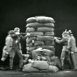 American soldier Red Skelton and German soldier Harpo Marx are both ordered to fire by their superior officers - so they do!