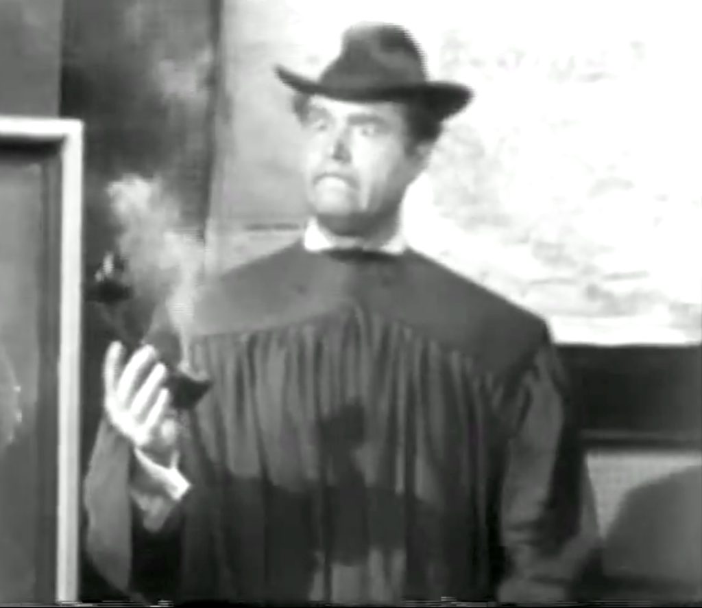 Clem Kadiddlehopper: what do you mean, "speak up, the firemen are making too. much noise?"