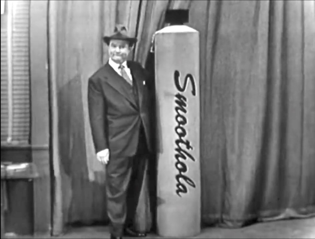 Clem Kaddiddlehopper's Smoothola shaving cream commercial - the large economy size!