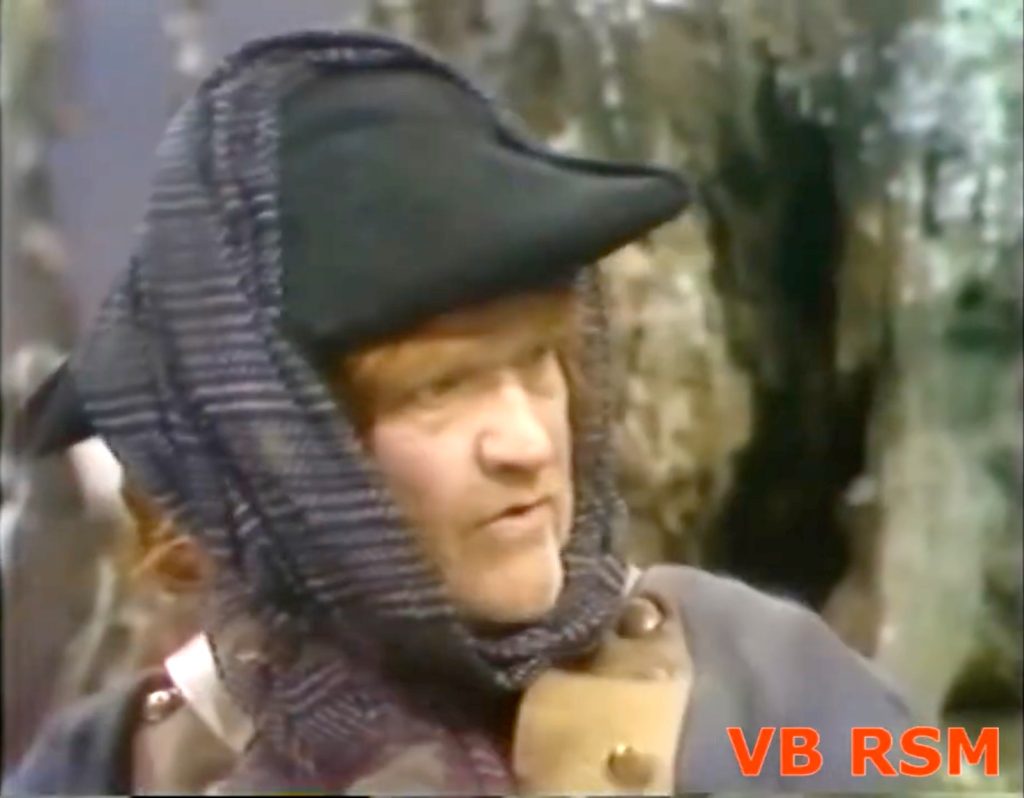 Red Skelton as a revolutionary war soldier during the harsh winter of Valley Forge