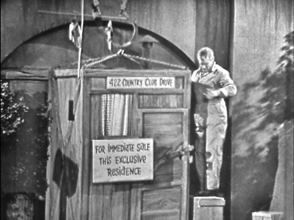 Taking Freddie the Freeloader's shack