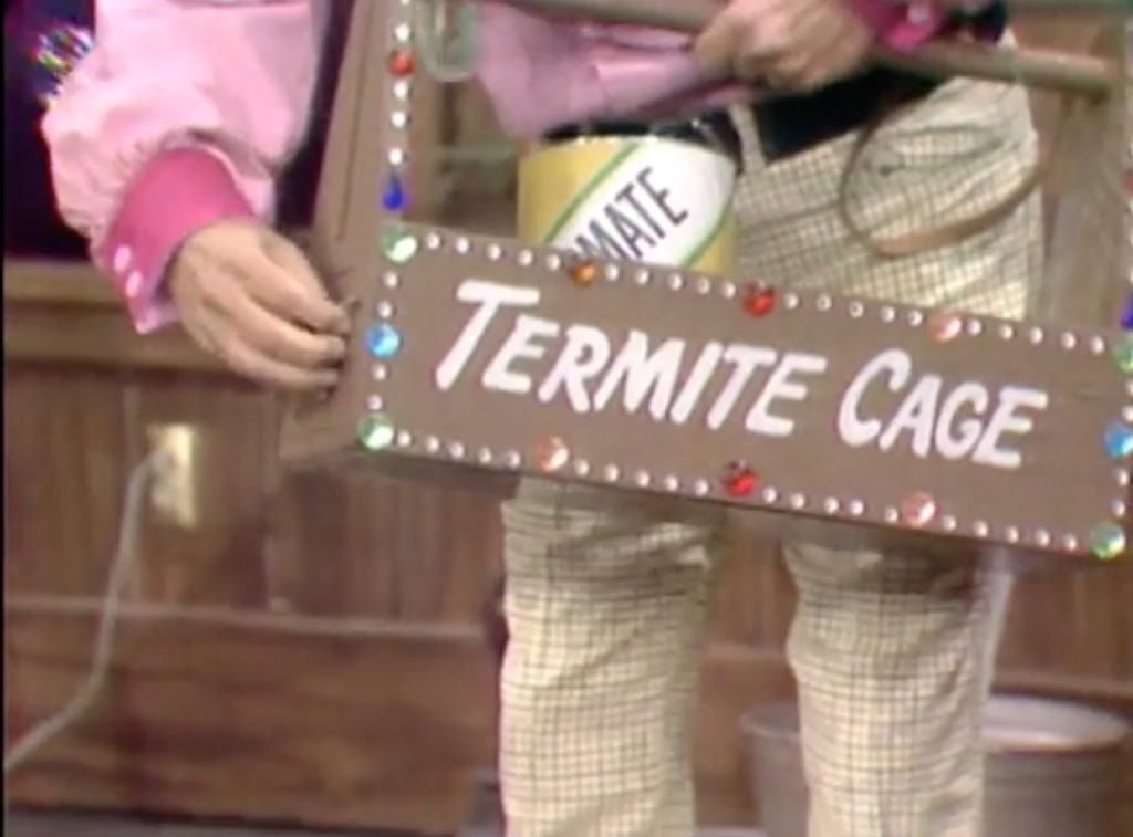 Red Skelton's revenge for being fired as handyman - release the termites!