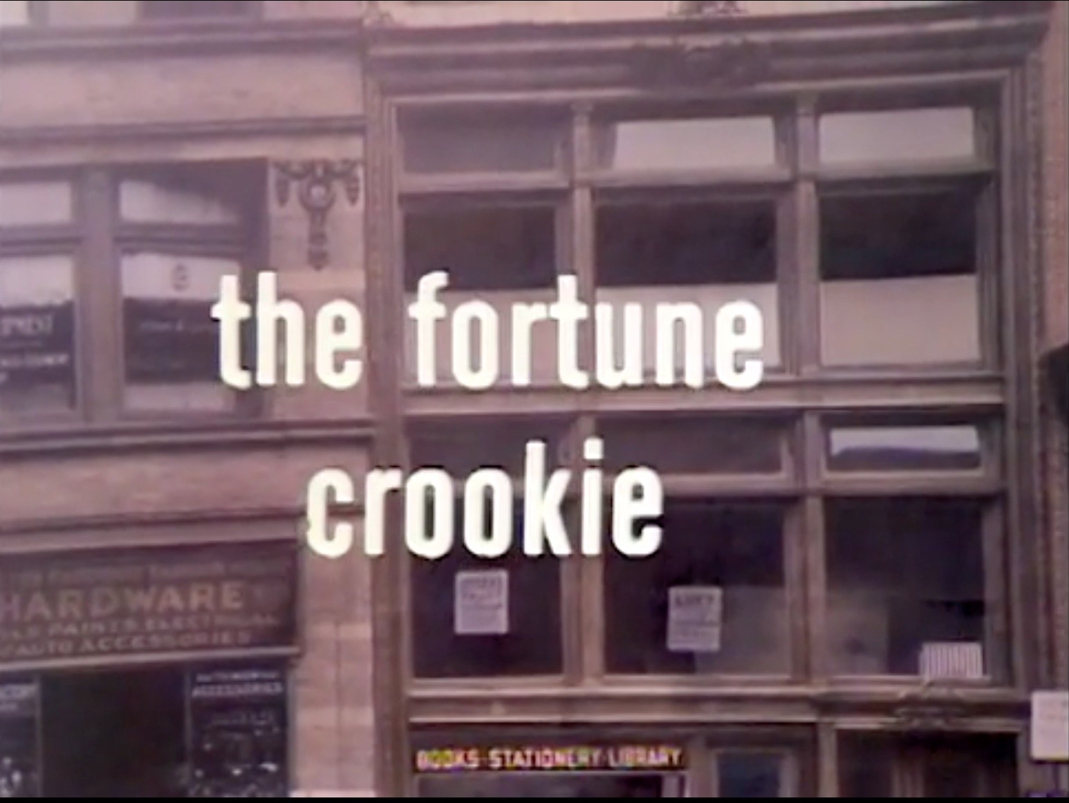 The Fortune Crookie - The Red Skelton Hour season 16, with Jackie Cookie, Ozzie and Harriet Nelson. Originally aired January 17, 1967