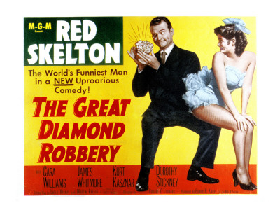 The Great Diamond Robbery (1953) starring Red Skelton and Cara Williams