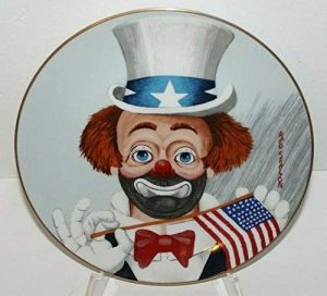 Red Skelton "The Pledge Collectors Plate 1987