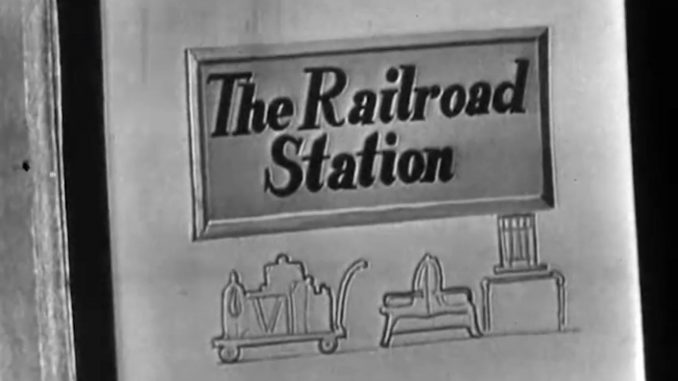 The Railroad Station - The Red Skelton Show, season 1, originally aired May 25, 1952