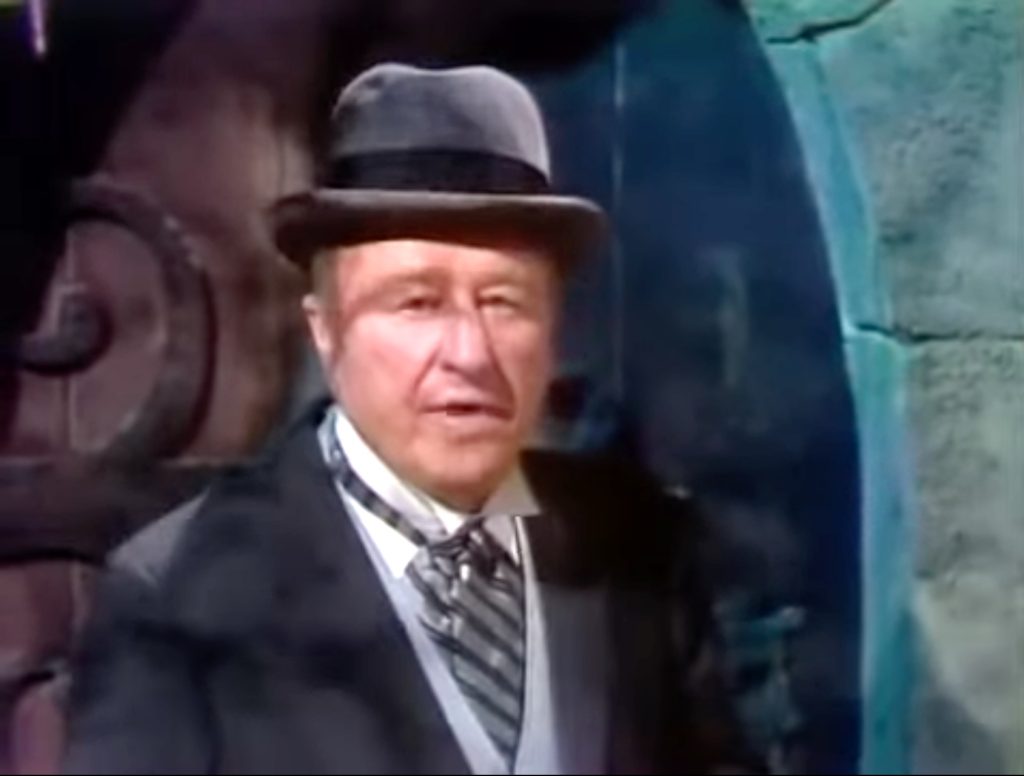 George Gobel as Tom Tredwell, the blowout patch king, who's frightened of Humperdoo's invention - for some reason