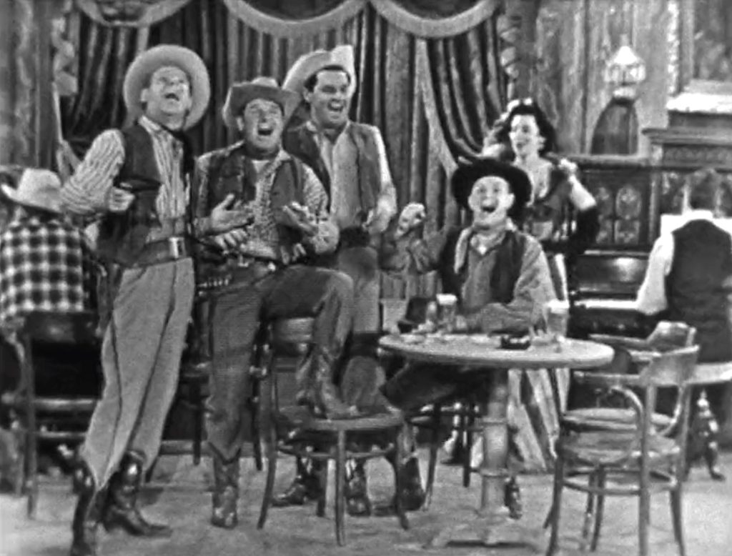 The Sportsmen Quartet sing “The Deadwood Stage (aka. Whip Crack Away!)”